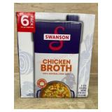 Swanson Chicken Broth 6-Pack Cartons