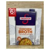 Swanson Chicken Broth 6-Pack Cartons