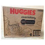Huggies OverNites Diapers, Size 4, 116 Count