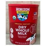 Horizon Organic Dry Whole Milk Canister