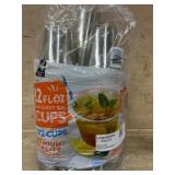 Pack of 172 Clear Plastic Cups