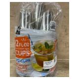 Pack of 172 Clear Plastic Cups