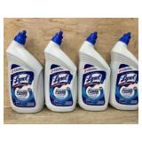 Lysol Power Toilet Bowl Cleaner Lot of 4