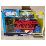 Hot Wheels Monster Truck Transporter Set