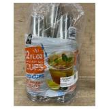 Pack of 172 Clear Plastic Cups