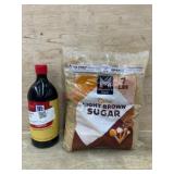 Brown Sugar and Flavoring Extract Set