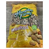 Hampton Farms Unsalted Roasted Peanuts