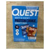 Quest Soft & Chewy Protein Cookies 12-Pack