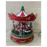 Christmas-Themed Carousel Decoration