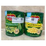 Del Monte Canned Green Beans and Corn