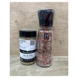 Seasoning Blend and Pink Salt Grinder