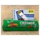 Canned Black Beans and Crushed Tomatoes