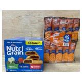 Nutri-Grain Bars and Lance ToastChee Crackers