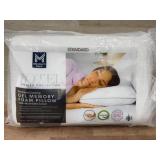 Gel Memory Foam Pillow with Washable Cover