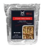 Half Size Aluminum Steam Table Pans, 100 Ct.