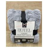 Luxury Faux Fur Throw Blanket