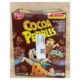 Post Cocoa Pebbles Cereal, 2 Bag Inside