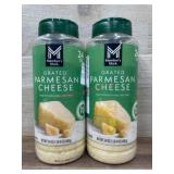 Grated Parmesan Cheese, Two-Pack