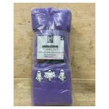 Purple Halloween-Themed Towel Set