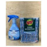 Fabric Spray and Zero Scratch Sponges Combo