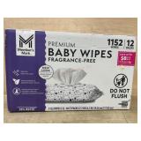 Premium Fragrance-Free Baby Wipes