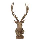 23-Inch Stag Head Home Decor Piece