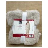 XL Cozy Knit Robe in Beige