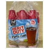Heavy Duty Red Party Cups, 240 Count