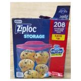 Ziploc 208-Count Storage Gallon Bags