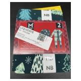 2 pack newborn jammies