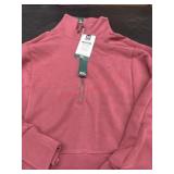Ladies 3xl half zip pull over