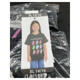 Girls 14/16 rolling stones tee