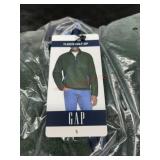 Mens small gap fleece half zip