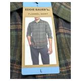 Menï¿½s large Eddie Bauer flannel shirt