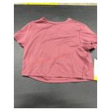 Ladies medium cropped tee