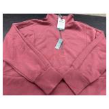 Ladies 3xl half zip pull over