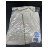 Ladies large half zip pull over
