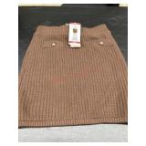 Ladies xs french connection brown skirt