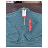 Ladies xs half zip fleece pull over