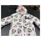 Girls 5T minnie mouse puffer jacket