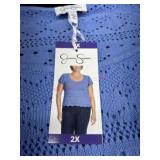 Ladies xxl jessica simpson crochet top