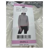 Ladies small DKNY quarter zip