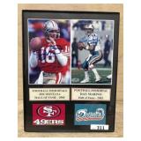 Joe signed Joe Montana and Dan Marino Football