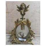 Rarew Ormolu cherub  perfume bottle with good