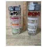 MCM COCKTAIL SHAKERS 2 QTY