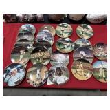 24 Baseball player collector plates 8 inch