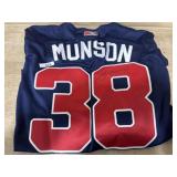 Signed Indianapolis Indians Munson shirt
