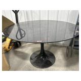 48 Round Eero Saarinen style tulip dining table