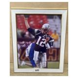 Signed Tom Brady 8x10 picture