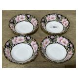 ROYAL ALBERT CHINA PROVINCIAL FLOWERS  4 QTY